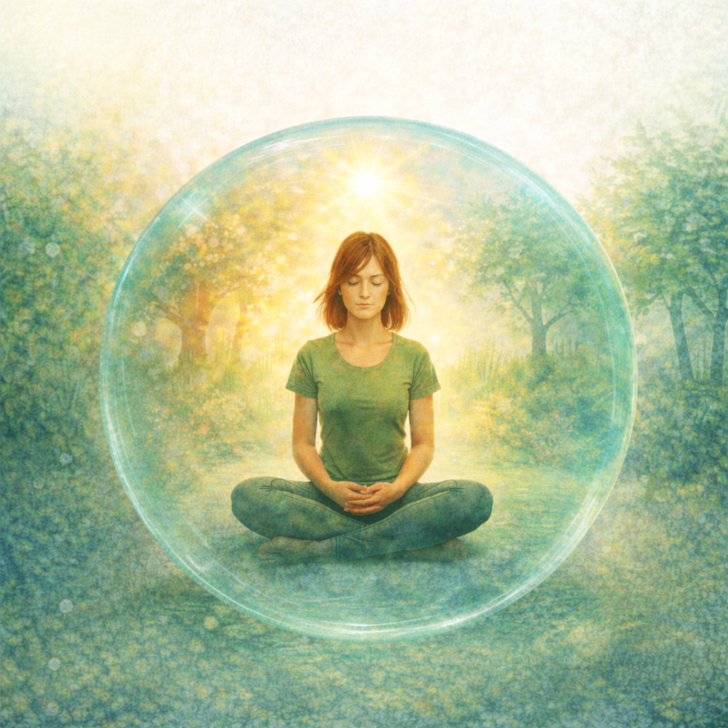 Пространство внутри, в котором можно быть собой — иллюстрация к практике