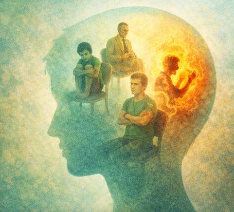 Внутренние роли, которые мной управляют — иллюстрация